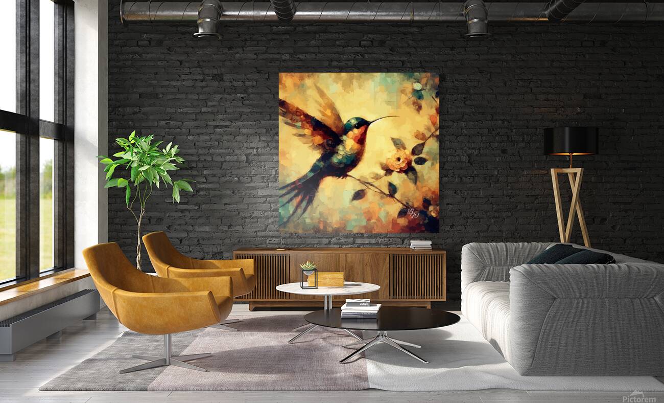 Hummingbird Bloom  Reproduction