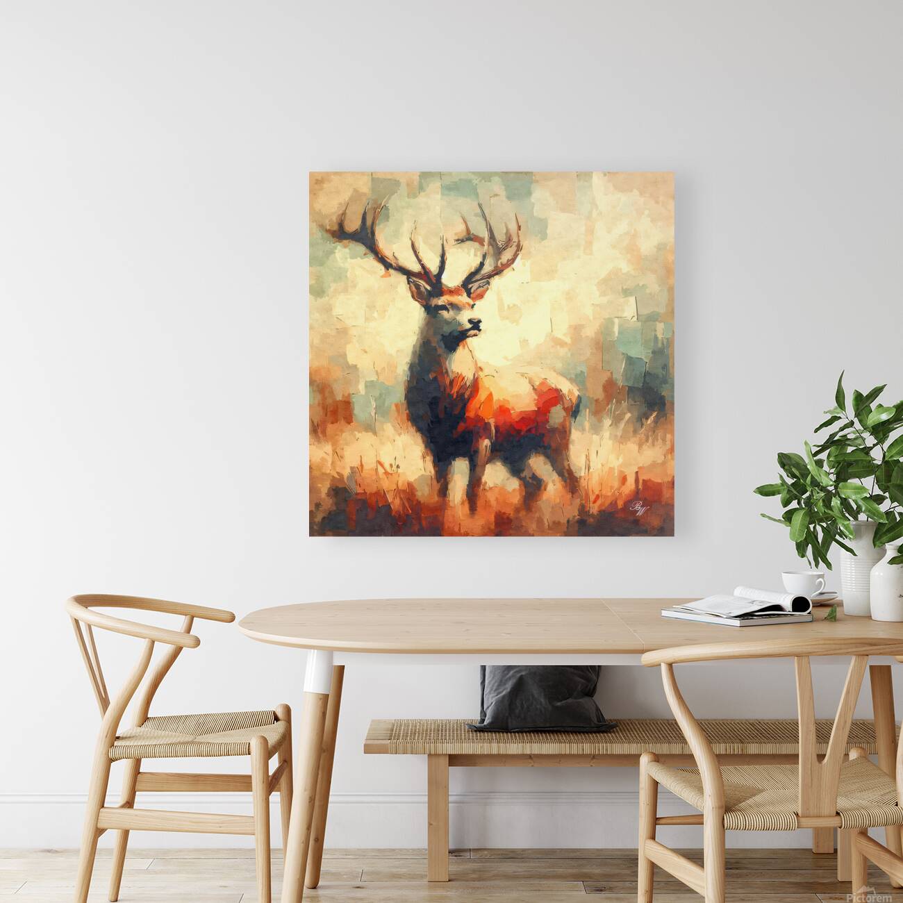 Abstract Deer 3 Reproduction