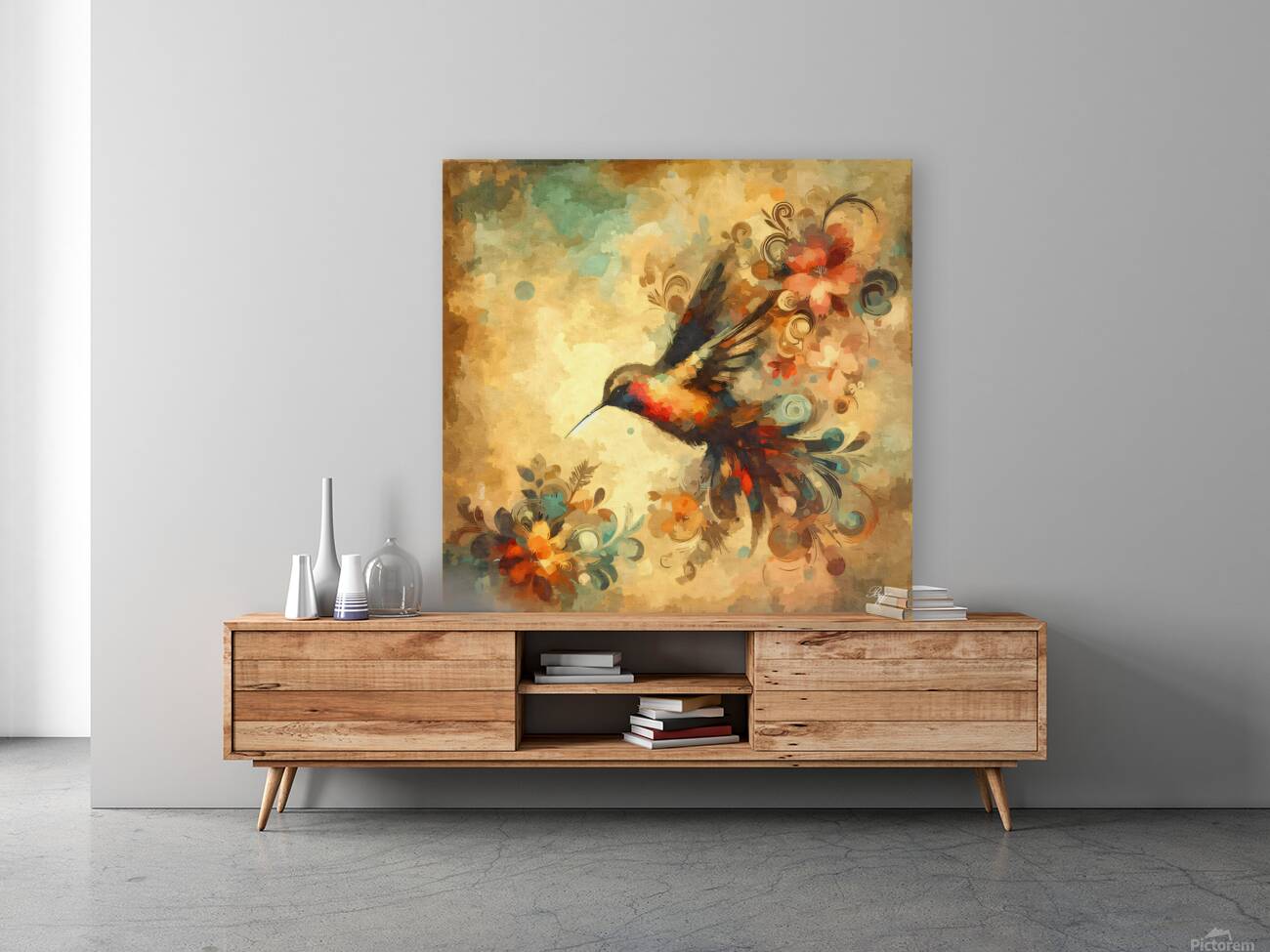 Humming Bird 4  Reproduction