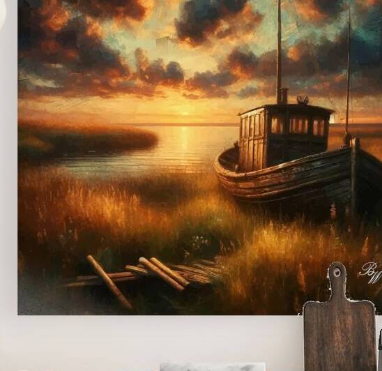 Sunset Mooring  by Billy Wayne