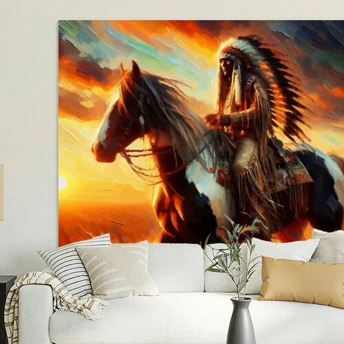 Warrior at Dusk Reproduction
