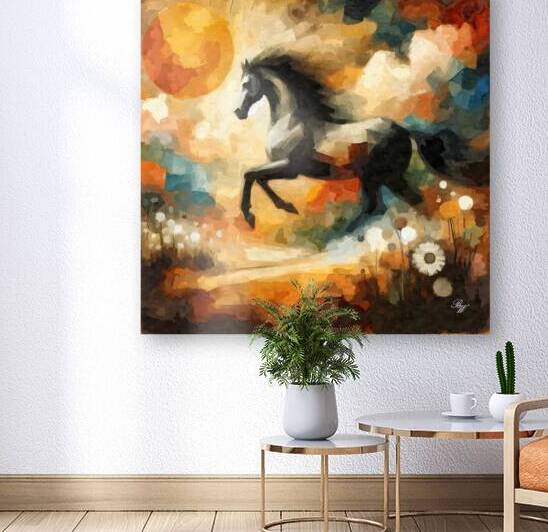 Abstract Horse 3 by Billy Wayne