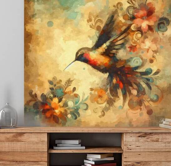 Humming Bird 4  by Billy Wayne