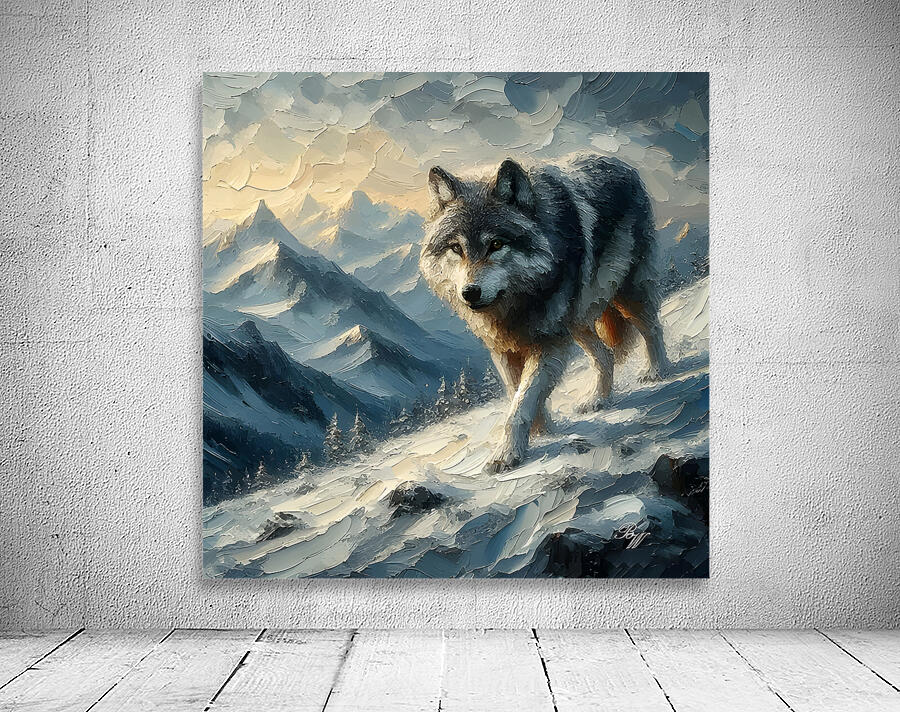 Wolf Stalker  Wall Preview