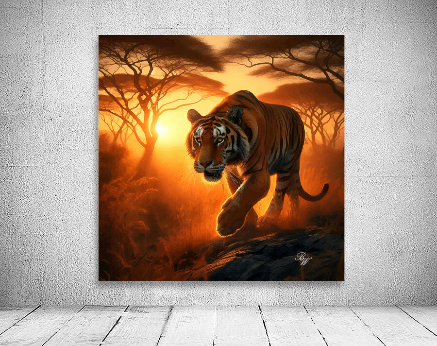 Sunset Stalker Wall Preview
