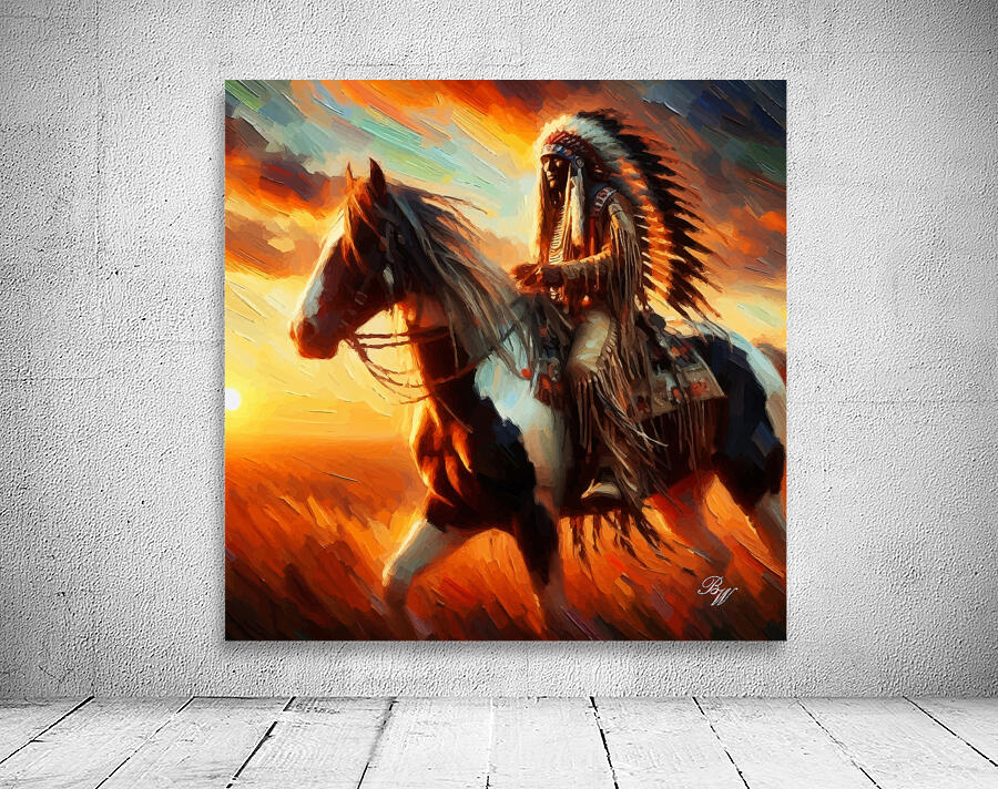 Warrior at Dusk Wall Preview