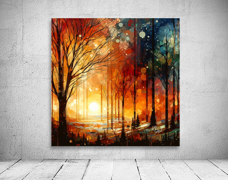 Autumn Sunset Wall Preview