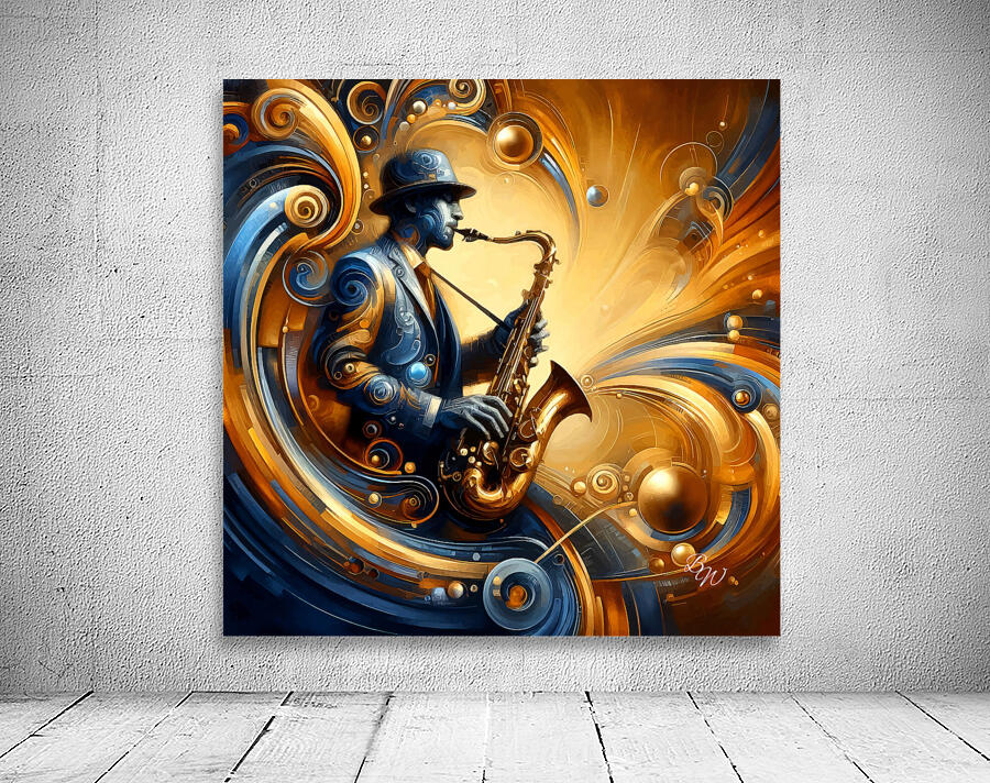 Cosmic Jazz Wall Preview
