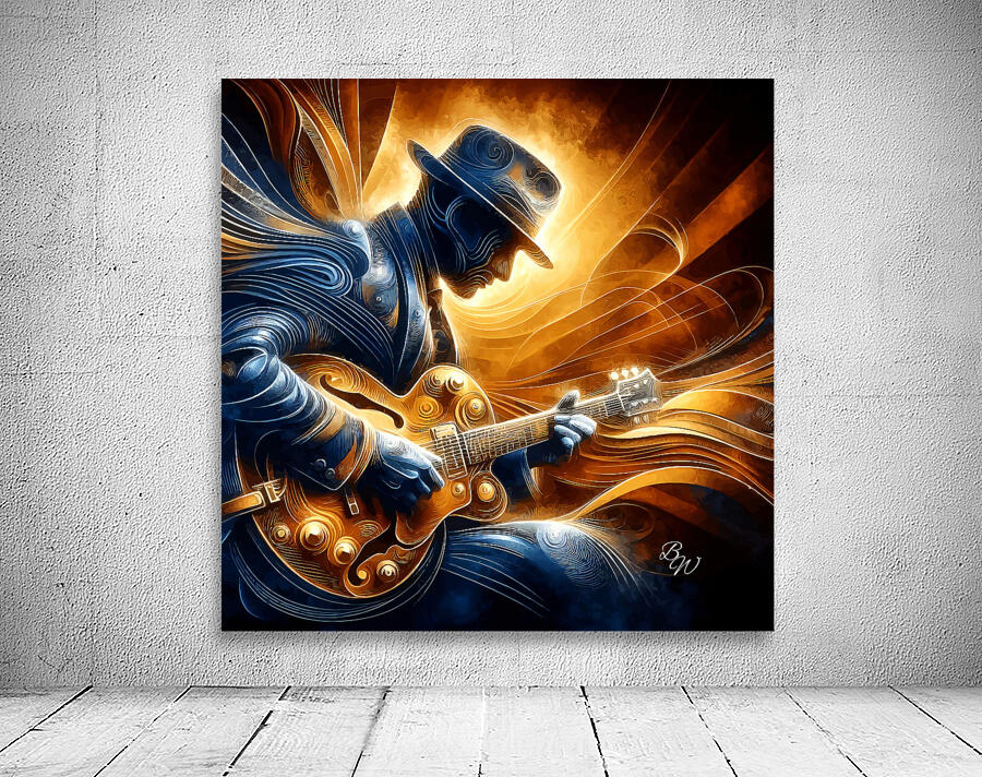 Digital Blues Wall Preview