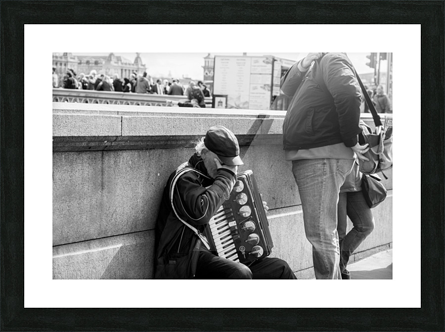 Hard Notes Picture Frame print