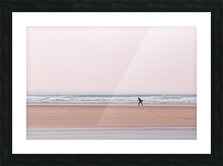 Cornish Surfers Picture Frame print