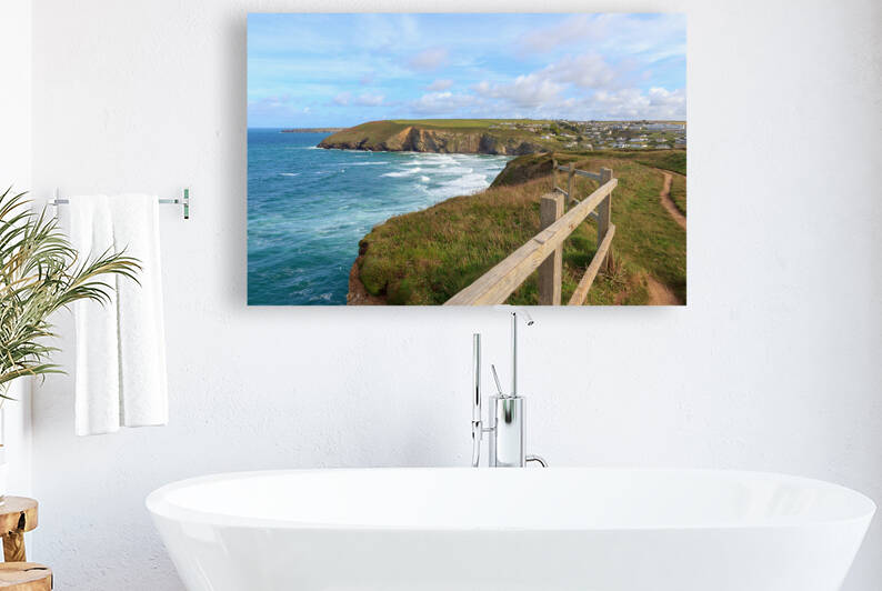 South West Coast Path  Mawgan Porth by Milton Cogheil