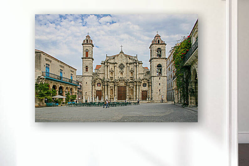 Cathedral Square Havana by Milton Cogheil
