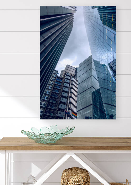 Londons financial district skyscrapers by Milton Cogheil