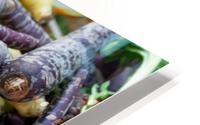 Purple Carrots HD Metal print