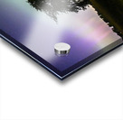 Lone Tree and Northern Lights Impression Acrylique