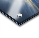 Sundogs Behind Grain Bins Acrylic print