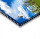 Green Valley Under a Blue Sky Impression Acrylique