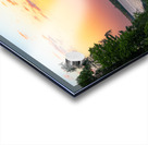 Pastel Sunrise on Shoal Lake Impression Acrylique