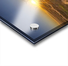 Sunset by the Wind Turbine Impression Acrylique