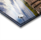 Dam Wall Into the Forest Impression Acrylique