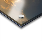 Hazy Sun Behind Clouds Impression Acrylique