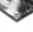 Tulabi Falls on a Rainy Day - B&W Acrylic print