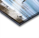 Geese During Spring Thaw Impression Acrylique