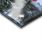 Crimson Crossing Acrylic print