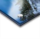 Frozen River Bend Impression Acrylique