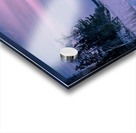 Frozen Lake at Dusk Acrylic print