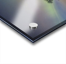 Moonrise Under Northern Lights Acrylic print