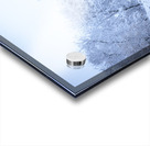 Red Barn Under First Snow Acrylic print