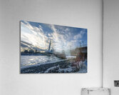 Winter on the Esplanade Riel Acrylic Print
