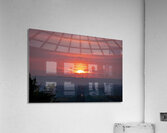 Red Wine Sunset Acrylic Print