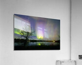 Comet Fall Aurora by lone Tree Impression acrylique