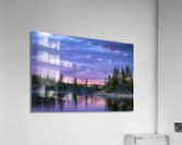 Sunset Over Still Waters Acrylic Print