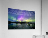 Auroras at the Dock Acrylic Print