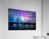 Auroras by the Lake Acrylic Print