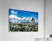 Old Quebec City Skyline Acrylic Print