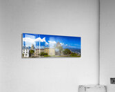 Old Quebec City Panorama Acrylic Print