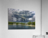 Sunset Under Stormy Sky Acrylic Print