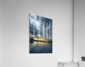 Sunset Under Stormy Sky Acrylic Print