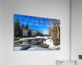 Pine Point Rapids Acrylic Print