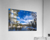 Pine Point Rapids Acrylic Print