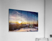 Falcon Lake Sunset Acrylic Print