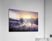 Foggy Sunrise on the Roseau River Acrylic Print