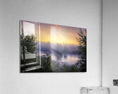 Foggy Sunrise on the Roseau River Acrylic Print
