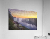 Foggy Sunrise on the Roseau River Acrylic Print