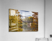 Emerson Train Bridge Acrylic Print